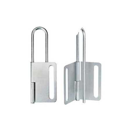 Master Lock Master Lock Lockout Hasp, Heavy Duty Steel, Pry Proof, 1in Jaw Dia. X 2-3/8inW X 6-5/8inL 419